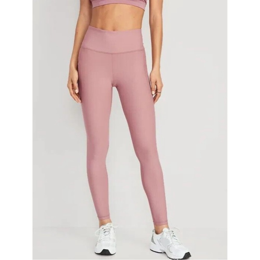 Old Navy High-Rise Mauve Leggings — Women's Athletic Tights